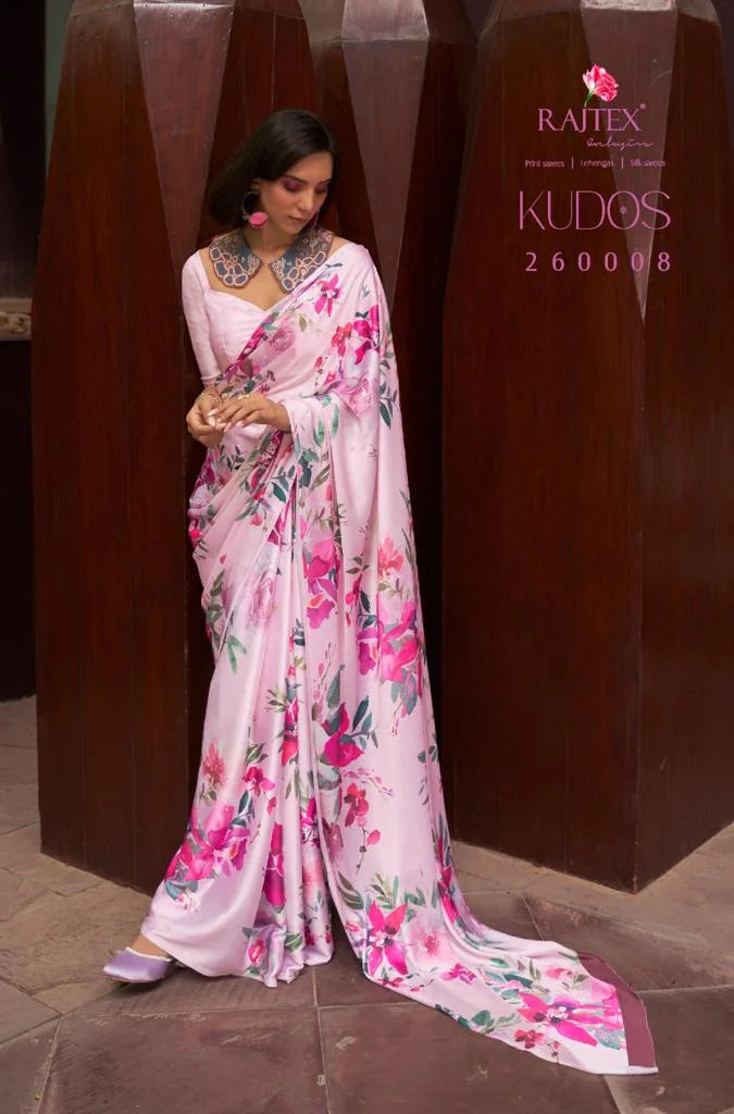 Pure Satin Silk Sarees – Luxe Look, Lightweight Feel